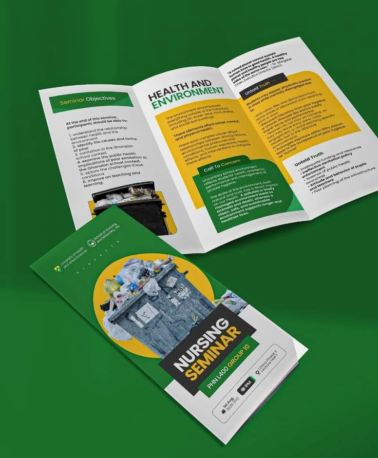 Conception dépliant