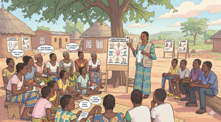 Briser le silence : améliorer la santé menstruelle à Mehe